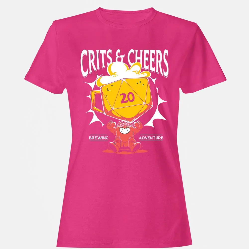 Crits & Cheers Women's T-Shirt - Heliconia - 6