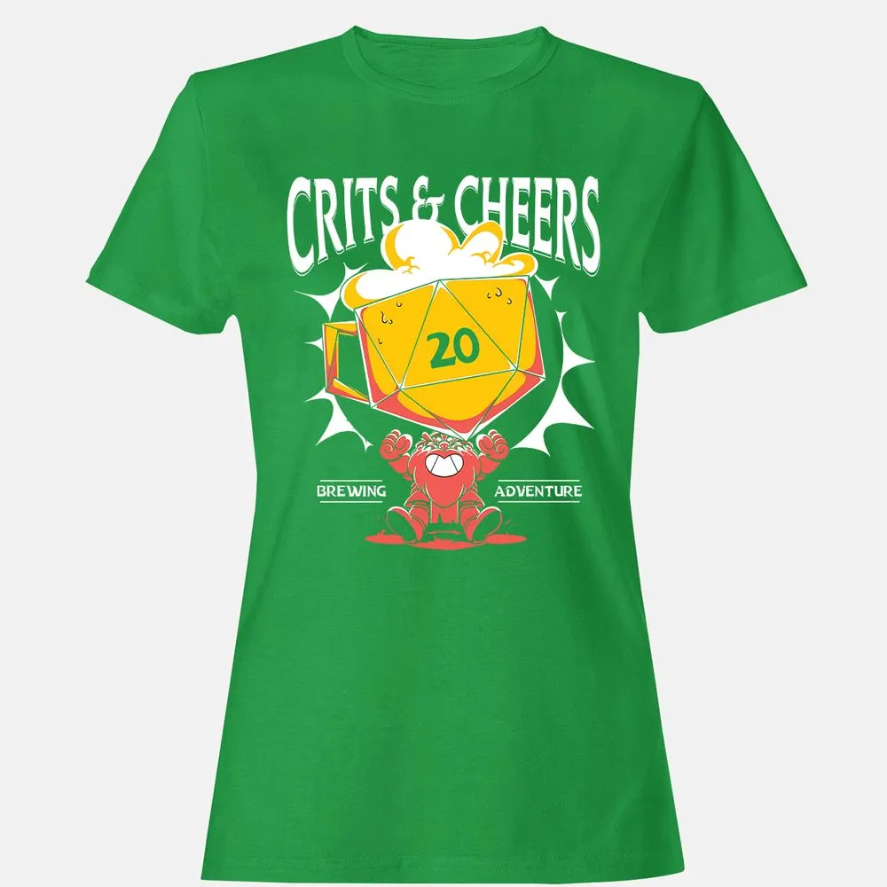 Crits & Cheers Women's T-Shirt - Irish Green - 7