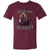 Big Dwarf Energy Unisex V-Neck T-Shirt - Maroon - 6