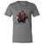 Big Dwarf Energy Unisex V-Neck T-Shirt - Deep Heather - 13