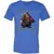 Big Dwarf Energy Unisex V-Neck T-Shirt - Heather True Royal - 14