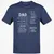 Dad Stat Block Classic Unisex T-Shirt - Navy - 7