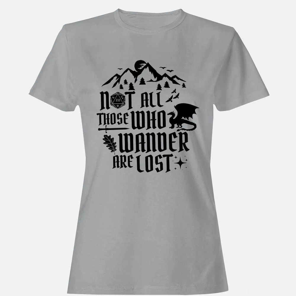 Not All Those Who Wander Are Lost Women's T-Shirt - Sport Grey - 15