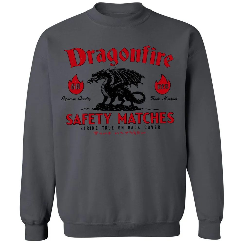 Dragonfire Classic Unisex Sweatshirt - Charcoal - 7