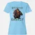 Big Dwarf Energy Women's T-Shirt - Light Blue - 8