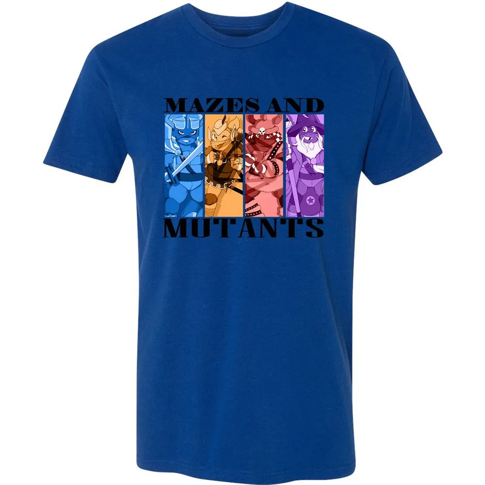 Mazes & Mutants Premium Unisex T-Shirt - Royal - 10