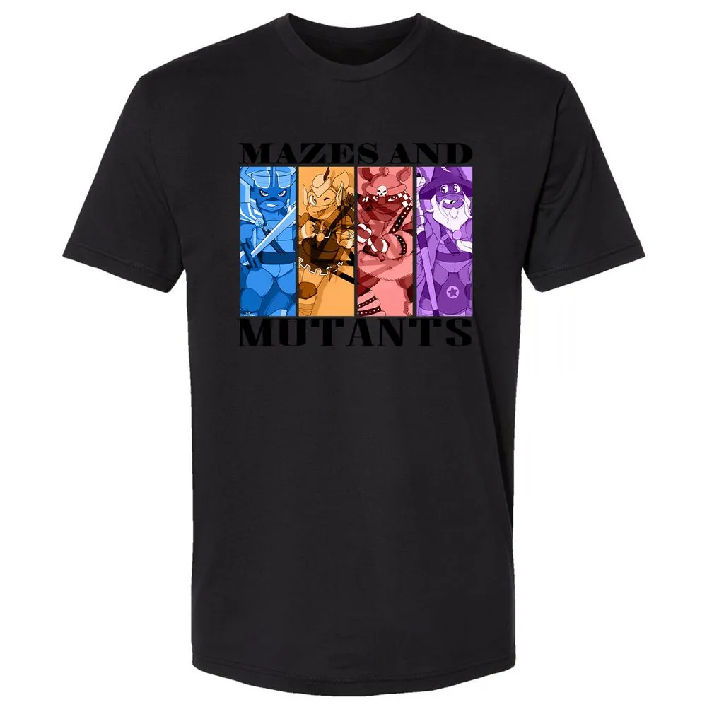 Mazes & Mutants Premium Unisex T-Shirt - Black - 16