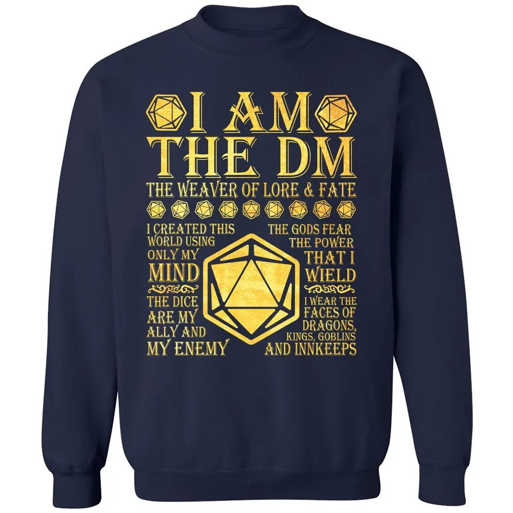 I Am The DM Classic Unisex Sweatshirt - Navy - 2