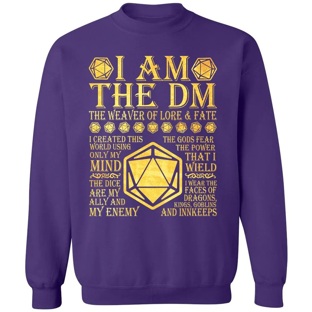 I Am The DM Classic Unisex Sweatshirt - Purple - 6