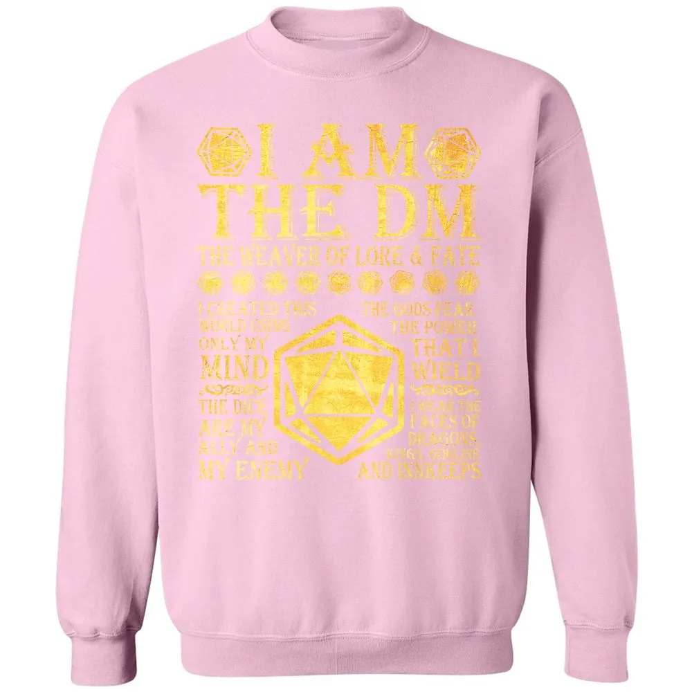 I Am The DM Classic Unisex Sweatshirt - Light Pink - 3