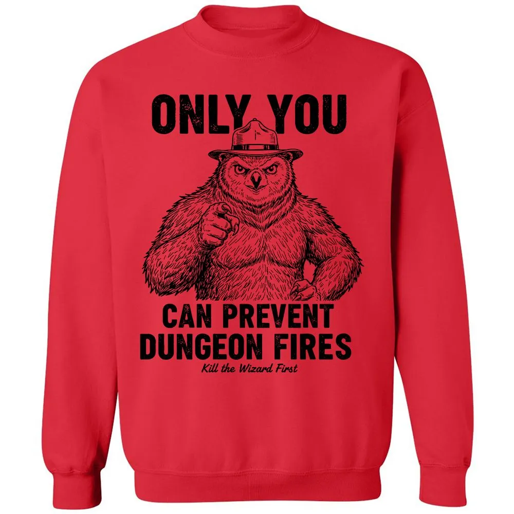 Only You Can Prevent Dungeon Fires - Red - 5