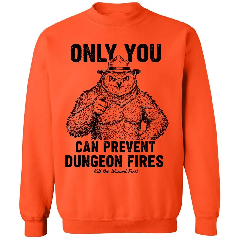 Only You Can Prevent Dungeon Fires - Orange - 10