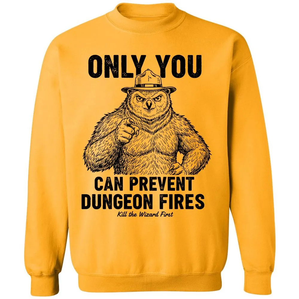 Only You Can Prevent Dungeon Fires - Gold - 11
