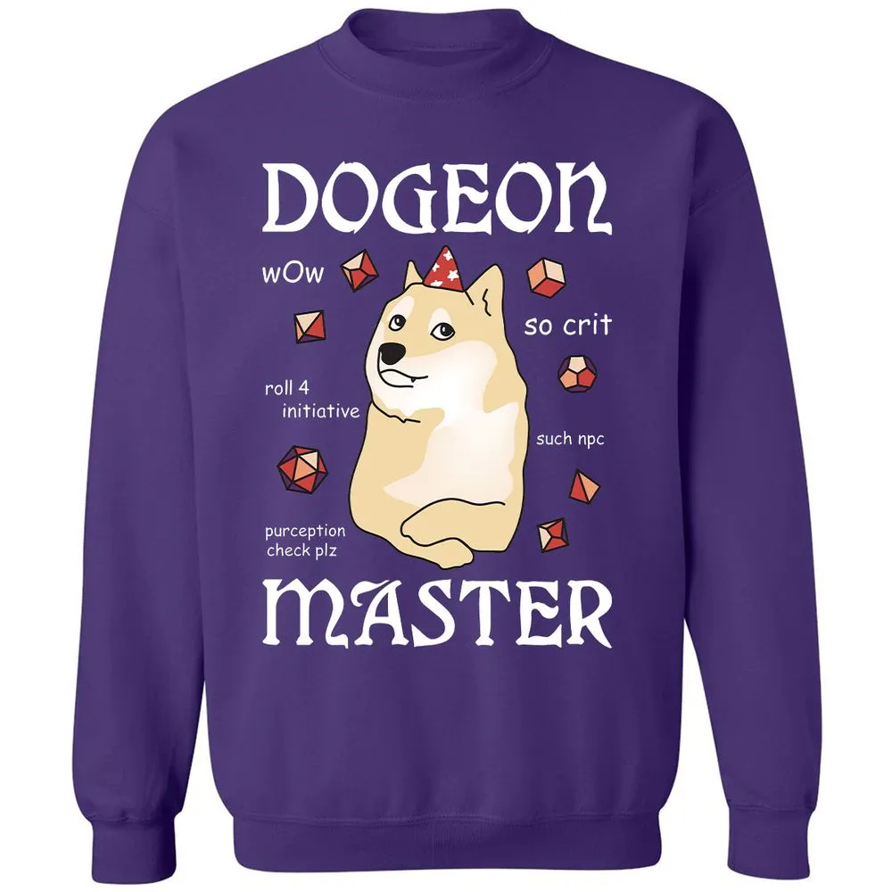 Dogeon Master Classic Unisex Sweatshirt - Purple - 6
