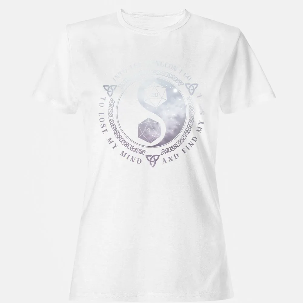 Into The Dungeon I Go Women's T-Shirt - White - 16