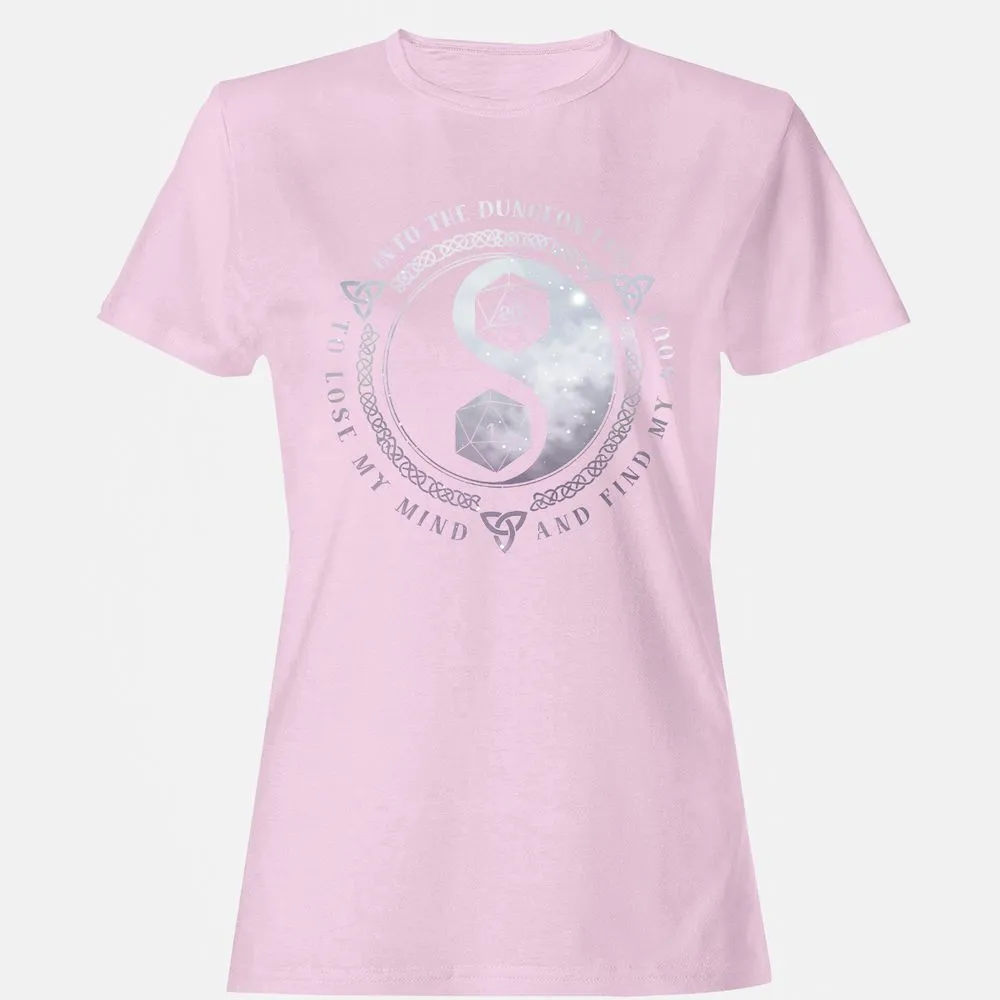 Into The Dungeon I Go Women's T-Shirt - Light Pink - 9