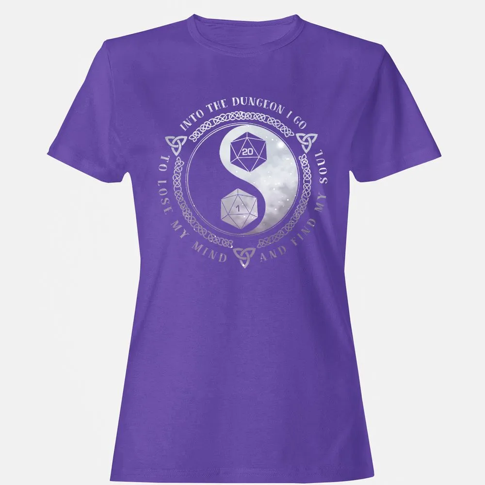 Into The Dungeon I Go Women's T-Shirt - Purple - 12