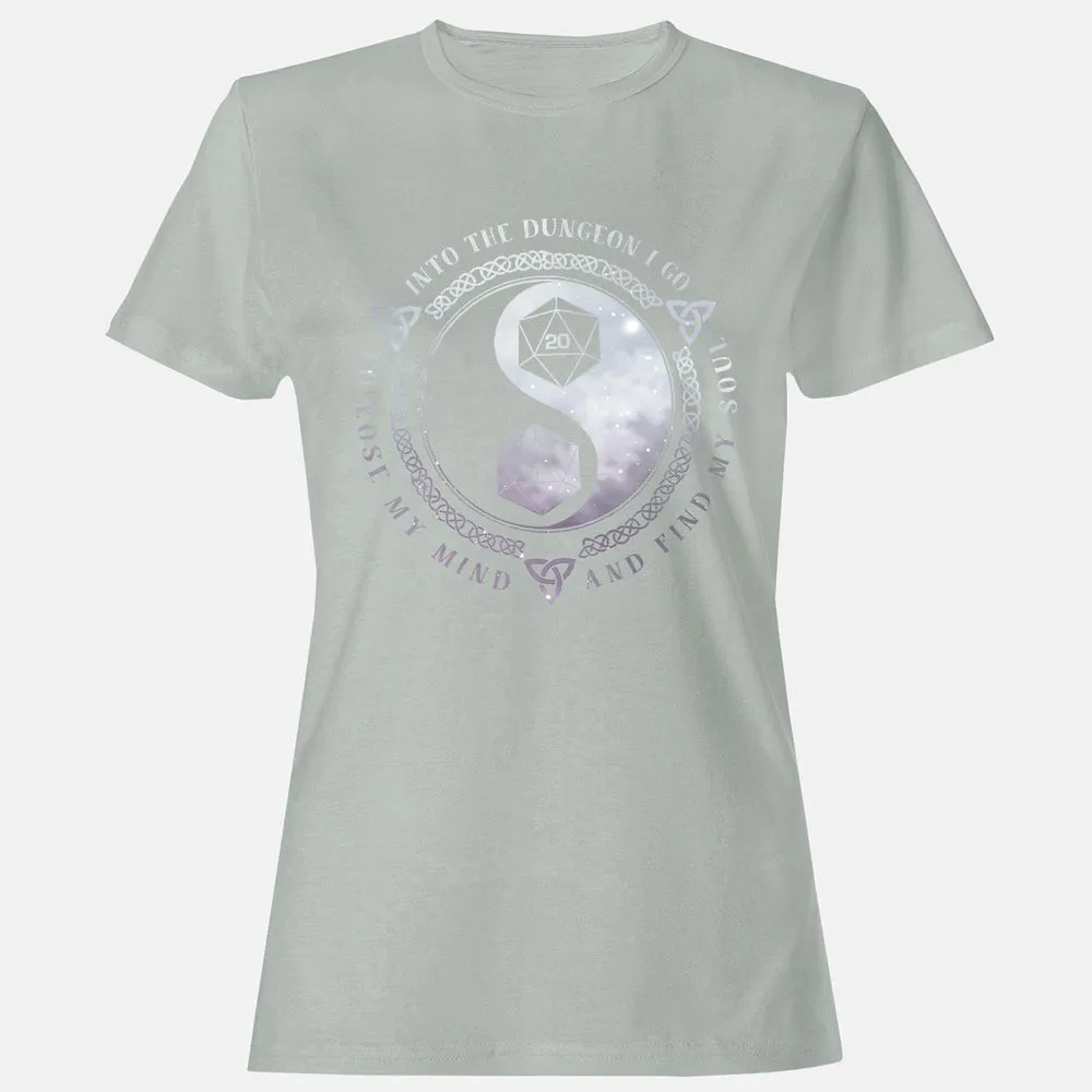Into The Dungeon I Go Women's T-Shirt - Ash - 2