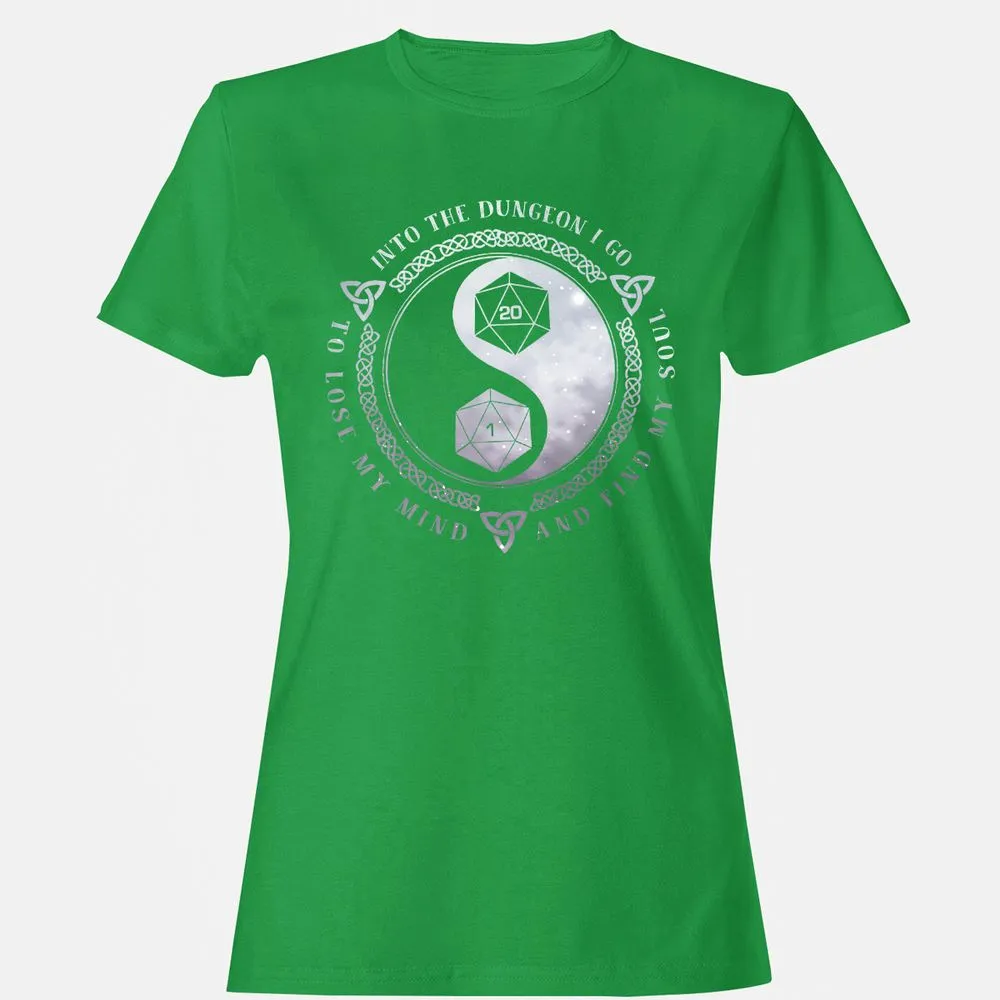 Into The Dungeon I Go Women's T-Shirt - Irish Green - 7
