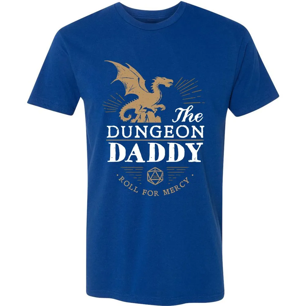 Dungeon Daddy Roll For Mercy Premium Unisex T-Shirt - Royal - 10