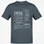 Uncle Stats Classic Unisex T-Shirt - Charcoal - 3