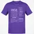 Uncle Stats Classic Unisex T-Shirt - Purple - 9