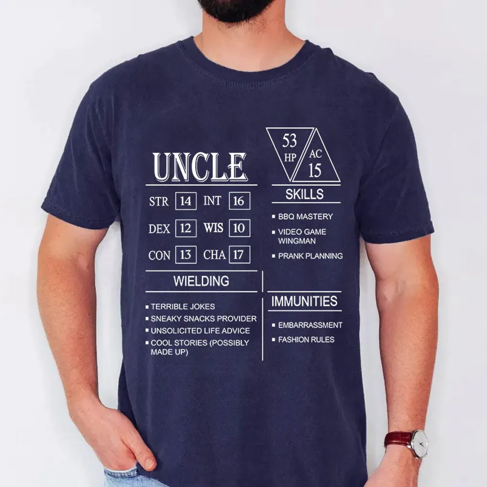 Uncle Stats Classic Unisex T-Shirt - 1