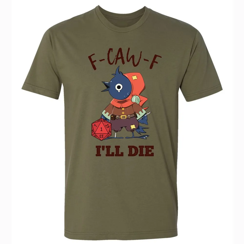 Funny F-CAW-F Kenku Crow - Military Green - 5