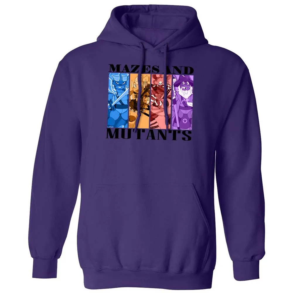 Mazes & Mutants Classic Unisex Hoodie - Purple - 6