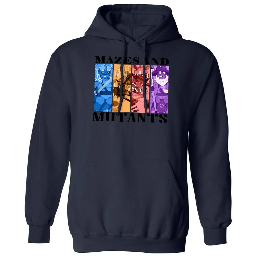 Mazes & Mutants Classic Unisex Hoodie - Navy - 8