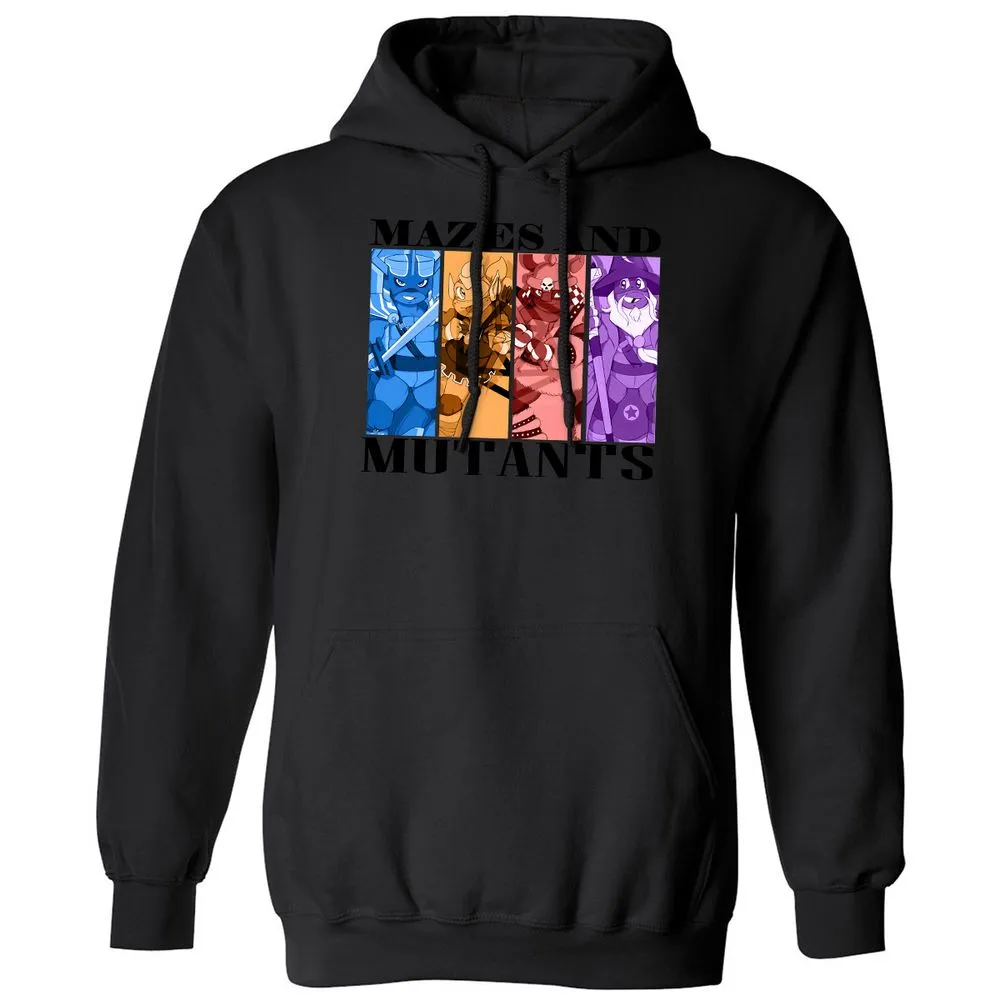 Mazes & Mutants Classic Unisex Hoodie - Black - 11