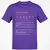 Code Mage Stats Classic Unisex T-Shirt - Purple - 9