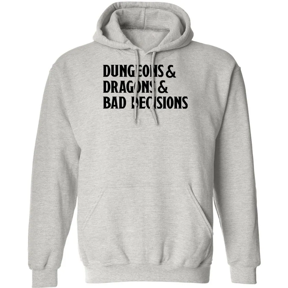 Bad Decisions Classic Unisex Hoodie - Ash - 2
