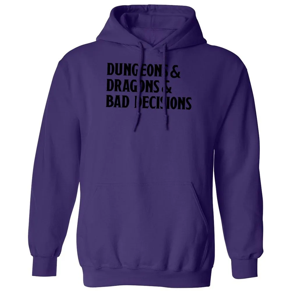 Bad Decisions Classic Unisex Hoodie - Purple - 6