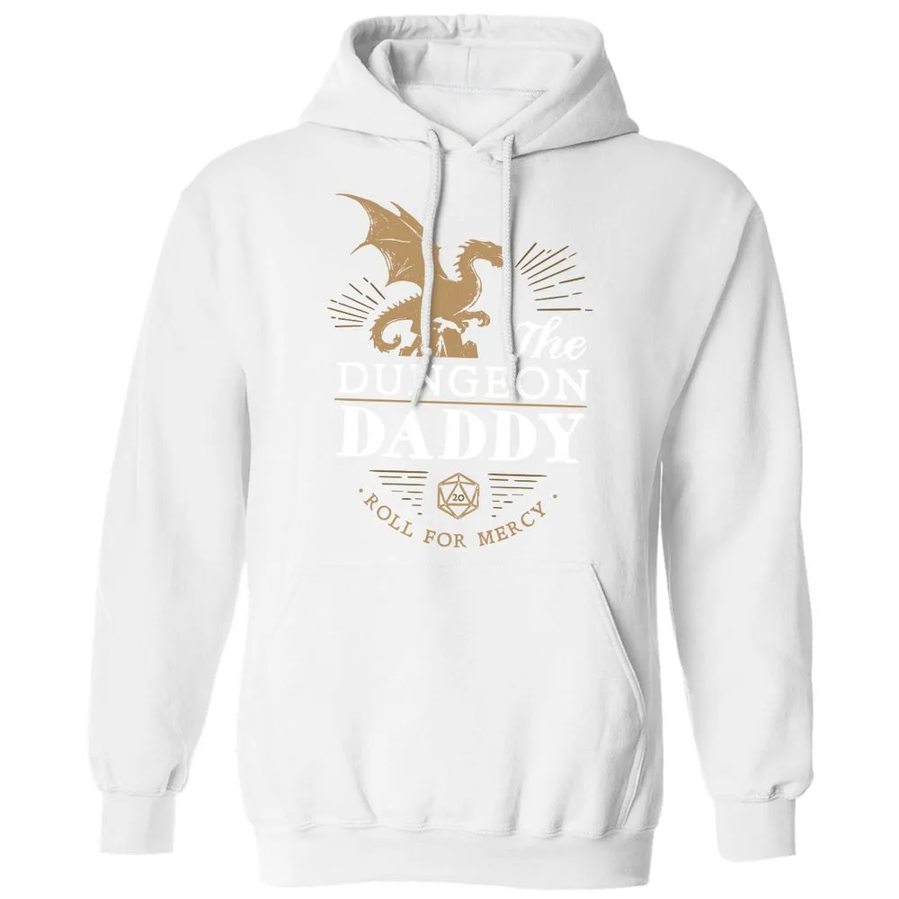 Dungeon Daddy Roll For Mercy Classic Unisex Hoodie - White - 11
