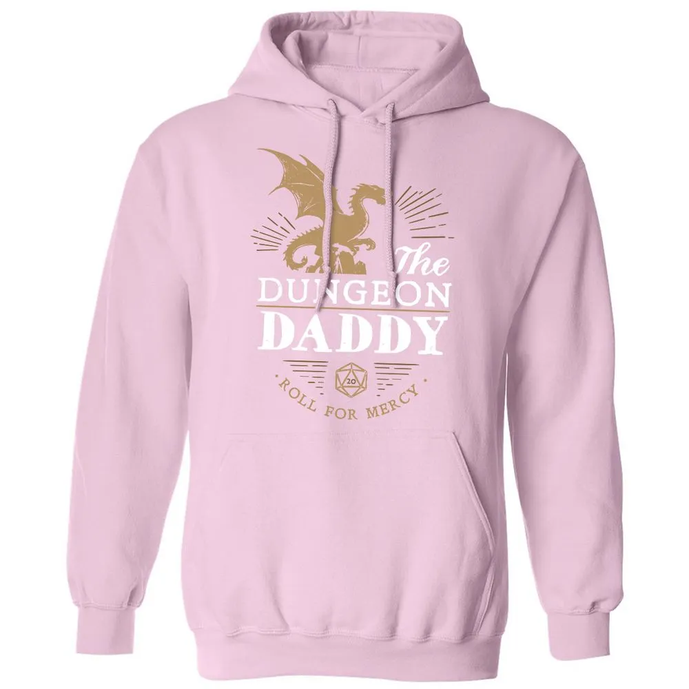 Dungeon Daddy Roll For Mercy Classic Unisex Hoodie - Light Pink - 3