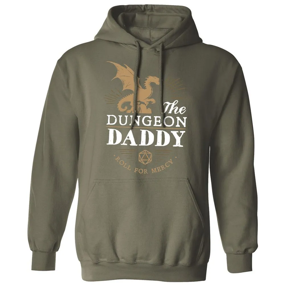 Dungeon Daddy Roll For Mercy Classic Unisex Hoodie - Military Green - 4