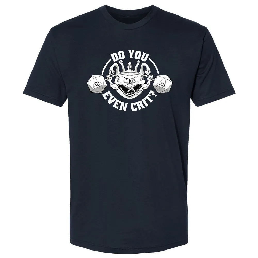 Do You Even Crit Premium Unisex T-Shirt - Midnight Navy - 2