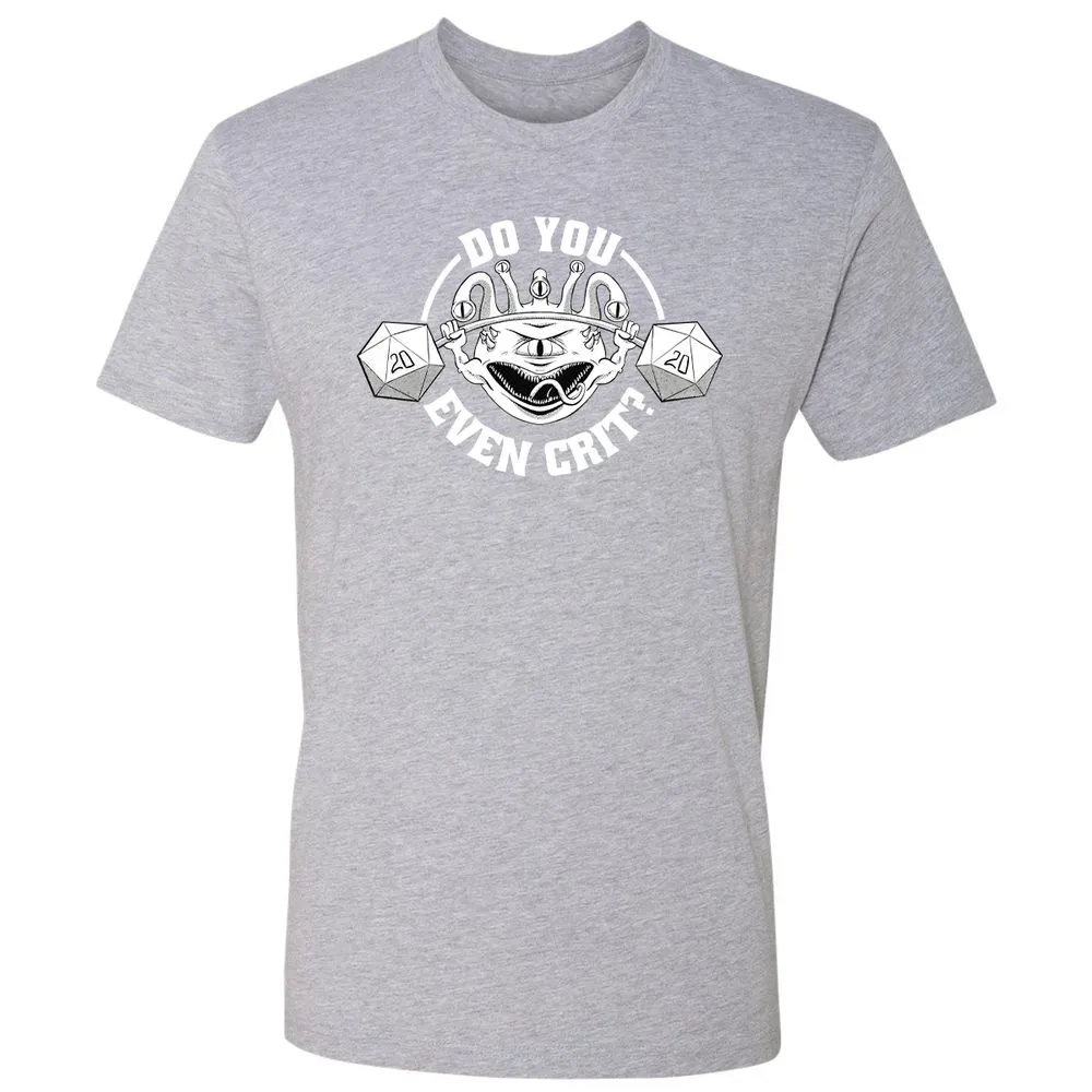 Do You Even Crit Premium Unisex T-Shirt - Heather Grey - 9