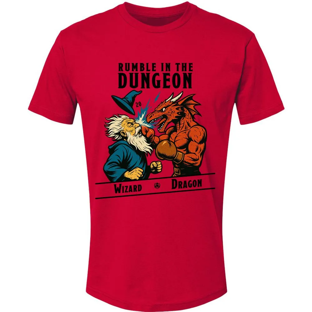 Rumble in the Dungeon Premium Unisex T-Shirt - Red - 6