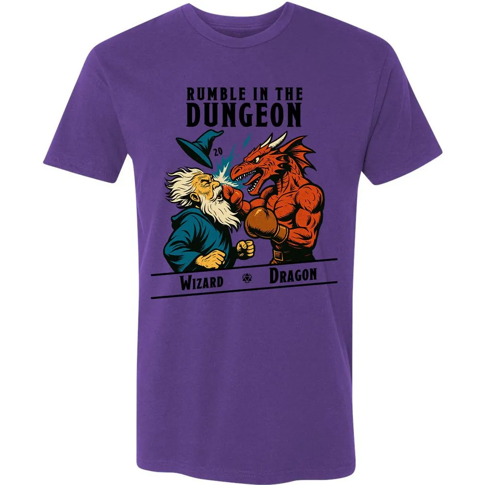 Rumble in the Dungeon Premium Unisex T-Shirt - Purple Rush - 7