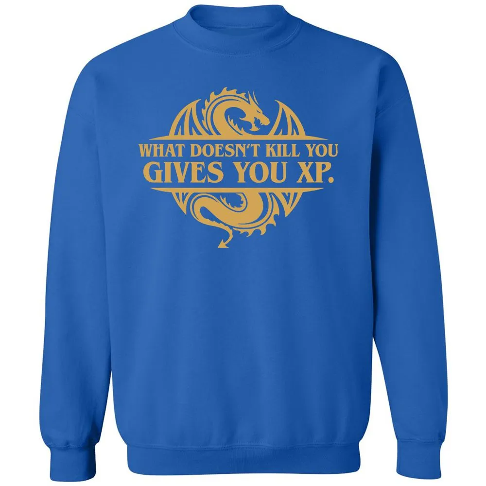 What Doesn't Kill You Gives You XP Classic Unisex Sweatshirt - Royal - 9