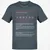 PHYSICIAN ASSISTANT Stats Classic Unisex T-Shirt - Charcoal - 3