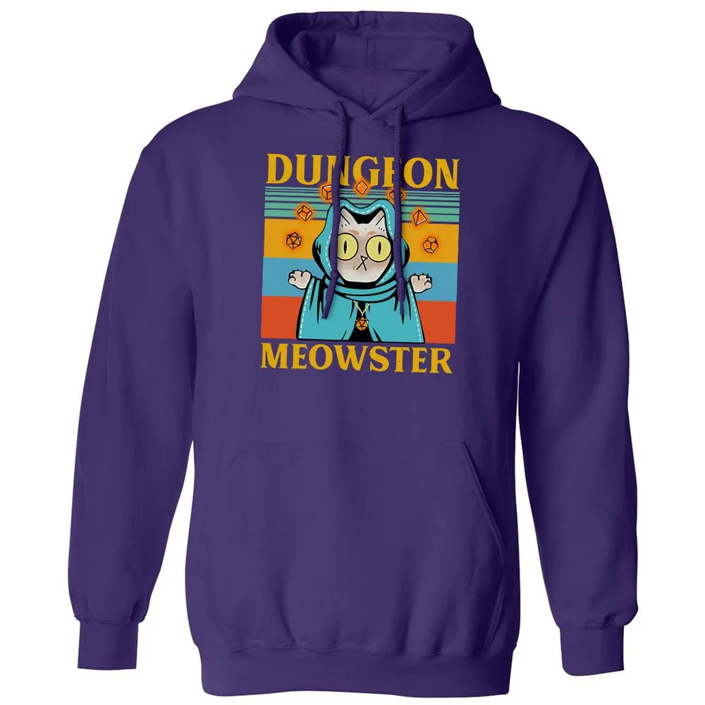 Dungeon Meowster Classic Unisex Hoodie - Purple - 6