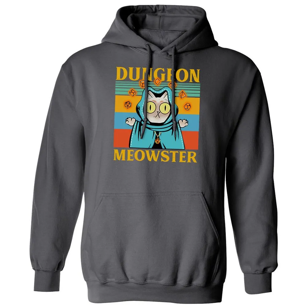 Dungeon Meowster Classic Unisex Hoodie - Charcoal - 7