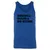 Bad Decisions Unisex Jersey Tank - True Royal - 13