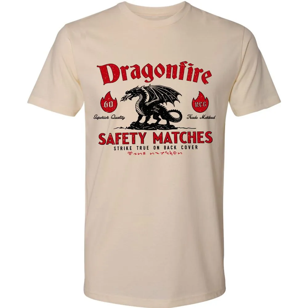 Dragonfire Premium Unisex T-Shirt - Cream - 2