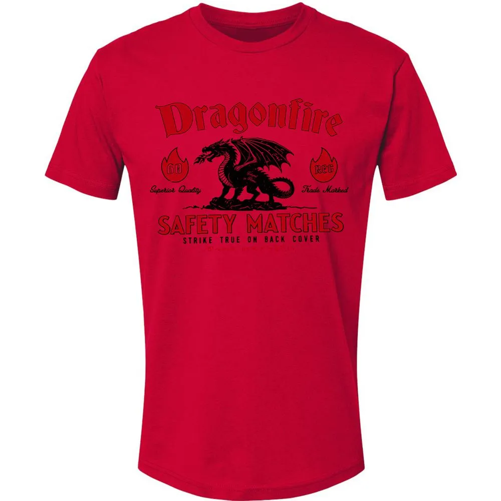 Dragonfire Premium Unisex T-Shirt - Red - 6