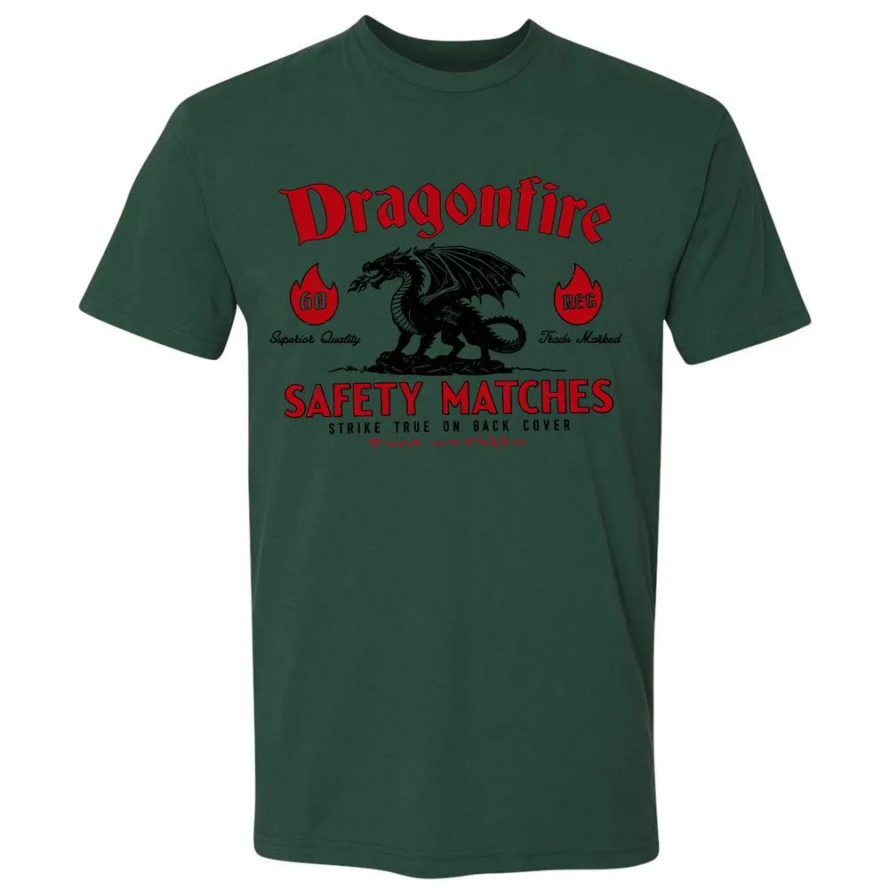 Dragonfire Premium Unisex T-Shirt - Forest Green - 13