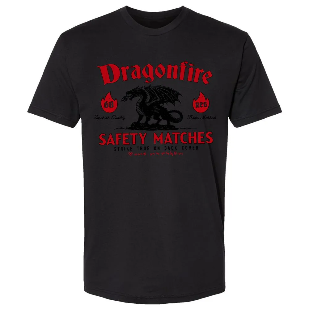 Dragonfire Premium Unisex T-Shirt - Black - 16